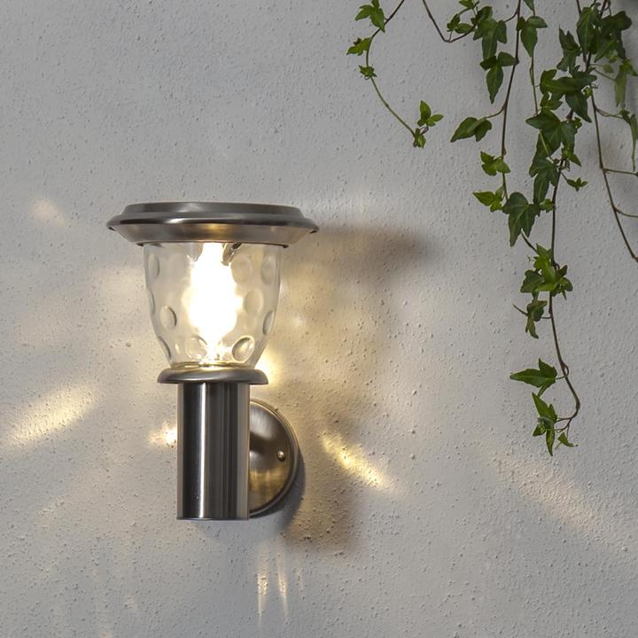 Immagine prodotto Star Trading Lanterna solare da parete Deco Light PIREUS (20 lm, IP44)