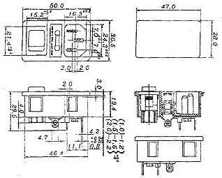 Produktbild Velleman Kaltgeräte-Steckverbinder - Stecker - Chassis - Mit Schalter Und Sicherungshalter (Diverse)