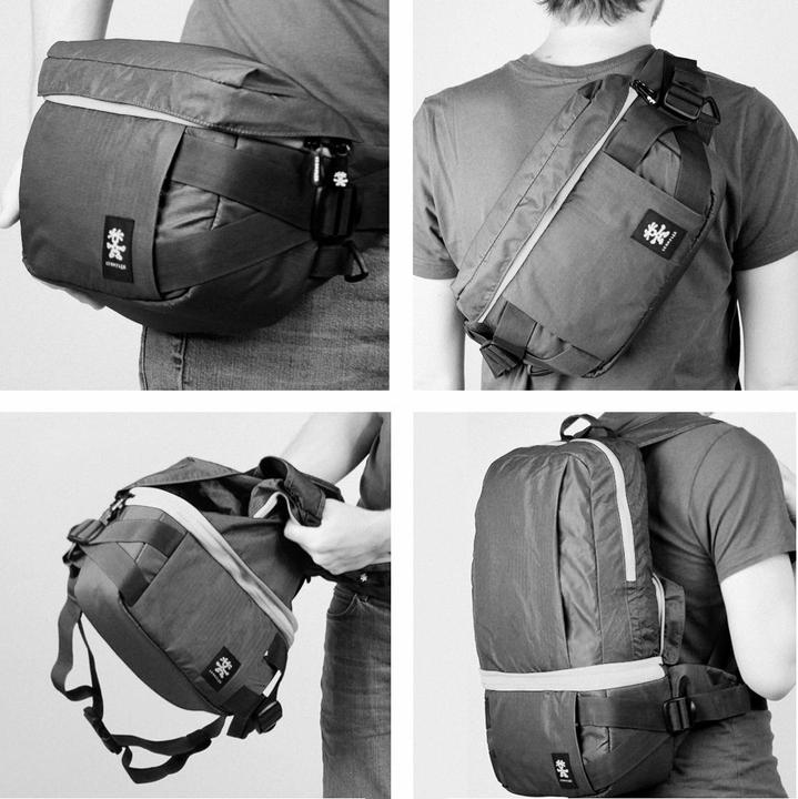 Produktbild Crumpler Light Delight Foldable Backpack Schwarz (Fotorucksack)