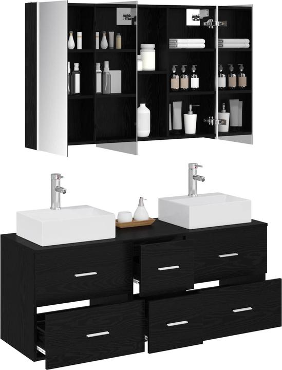 Produktbild vidaXL Badezimmermöbel-Set