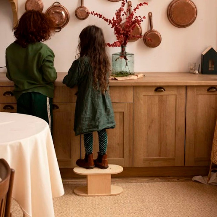 Actual product image Babai Step chair wood (Child seating group)