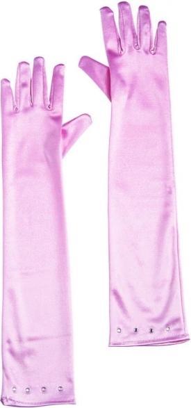 Image du produit Widmann Gants en satin extra long rose (Taille unique)
