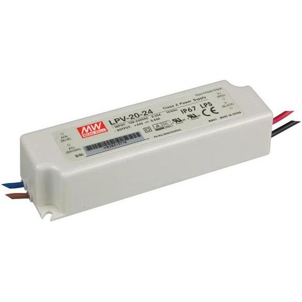 MeanWell, Spannungswandler, SCHALTNETZTEIL - 1 AUSGANG - 20 W - 24 V