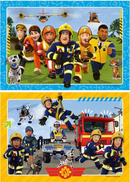 Actual product image Ravensburger Children's puzzle 12001031 - Rescue is coming - 2x12 piece Fireman Sam puzzle for children from (24 pieces)