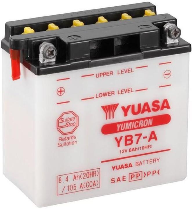 Image du produit Yuasa Garantie limitée de 6 mois (12 V, 8.40 Ah, 105 A)