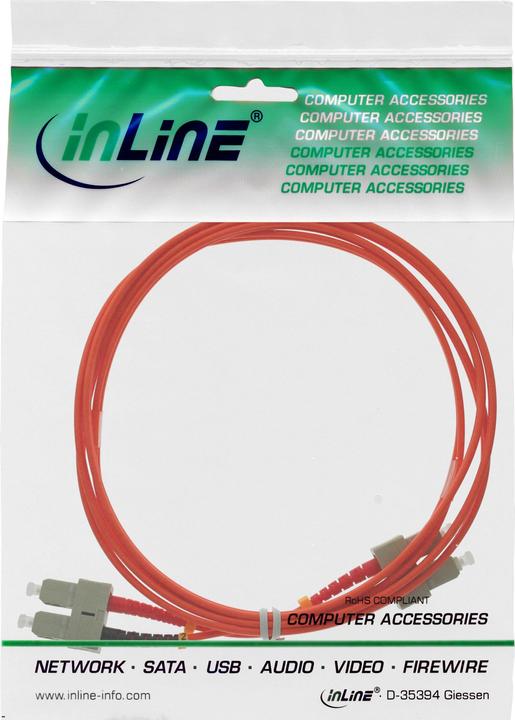 Produktbild InLine LWL Duplex Kabel (CAT7, 0.50 m)