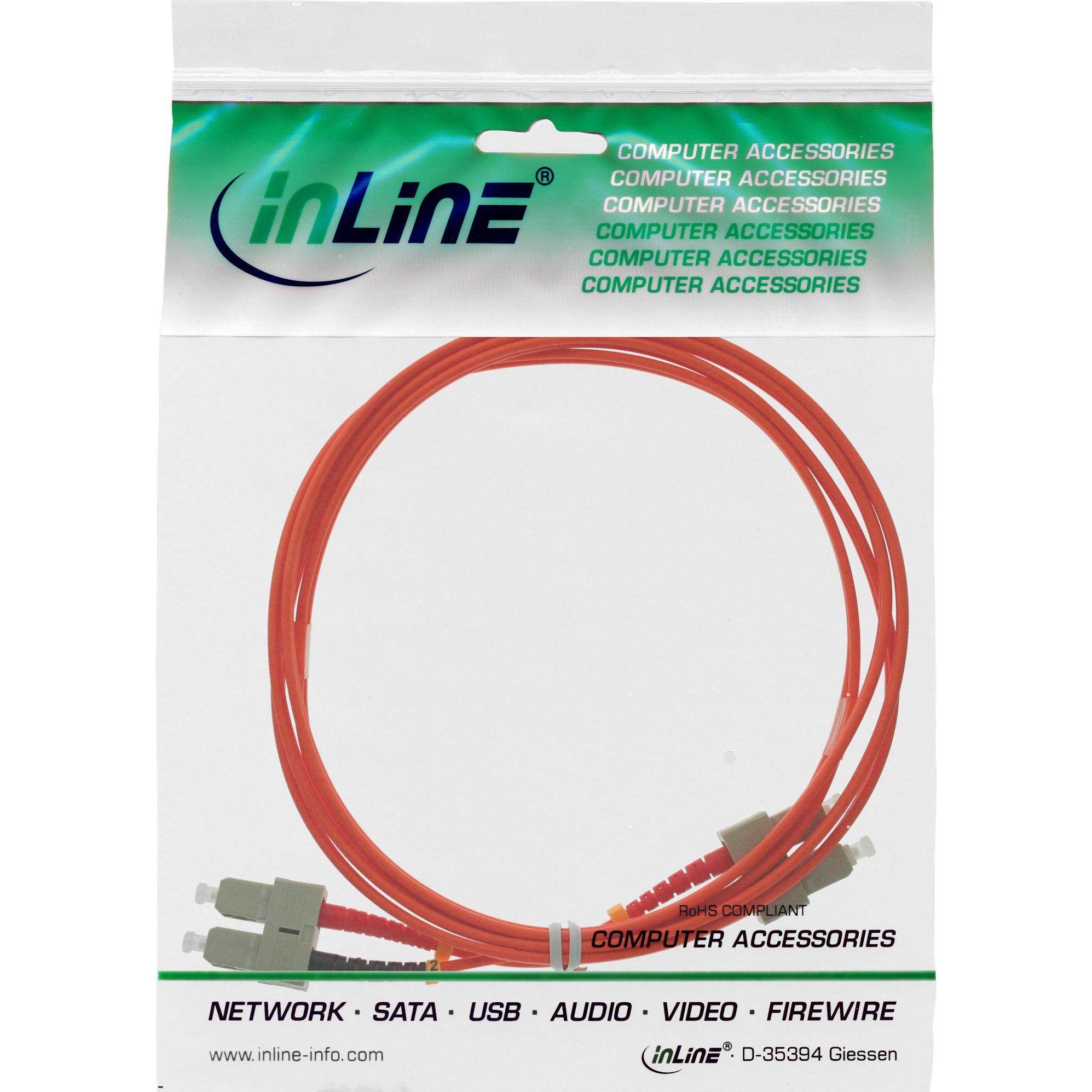 Thumbnail - InLine LWL Duplex Kabel (7.50 m), Netzwerkkabel