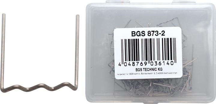 Produktbild BGS Reparatur-Klammern U-Form Ø 0,8 mm 100-tlg.