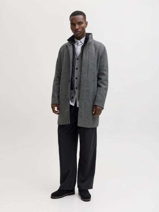 Actual product image Jack & Jones Jprcckeith Wool Blend Stancollar Coat Sn