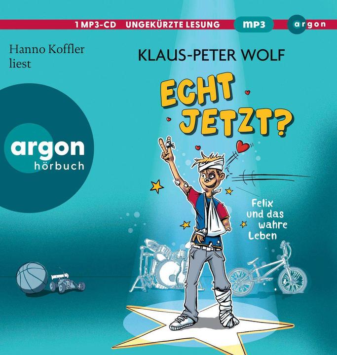 Productafbeelding Echt nu Felix en het echte leven (Hanno Koffler, Klaus-Peter Wolf, Duits)