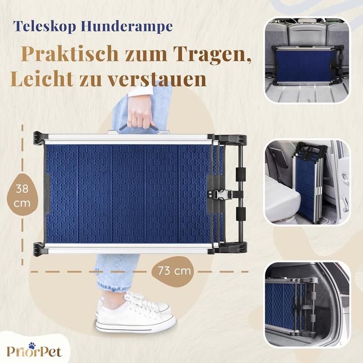 Produktbild Priopret Klappbare Hunderampe (Hund, Faltbar)