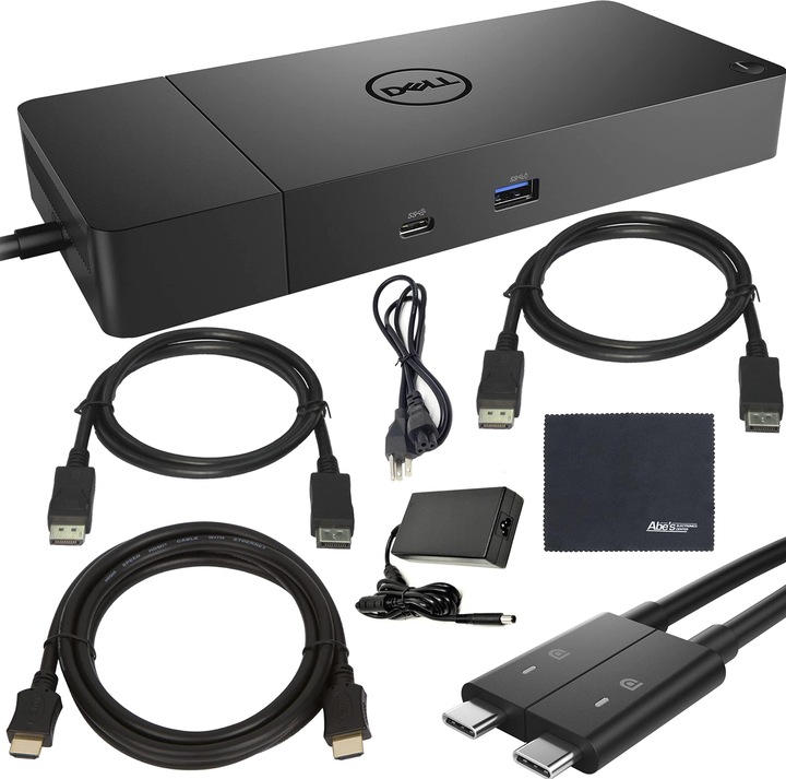 Actual product image Dell WD19DCS (Docking port (proprietary), 3 Ports)