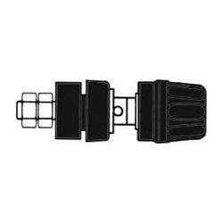 Thumbnail - Hirschmann Polklemme Mit Krallenrand Und Unverlierbarem Isolierkopf, 4 mm - Schwarz (Pki 10 A), Elektronikkabel + Stecke...