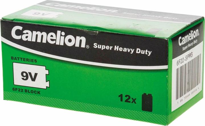 Productafbeelding Camelion 9V blokZink-koolstof (1 Pcs., 9V Block, 400 mAh)