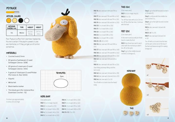 Image du produit Pokemon Crochet Pikachu Kit (Anglais, Sabrina Somers, 2021)