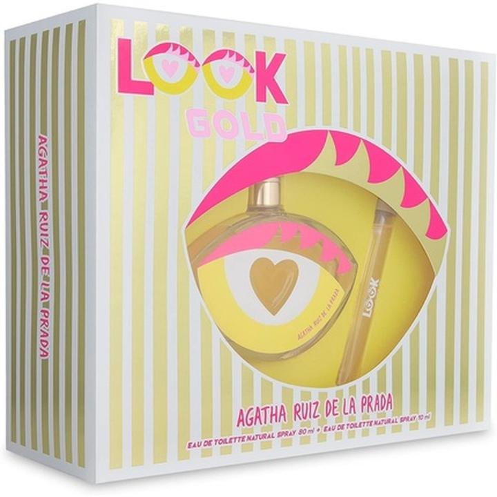 Actual product image Agatha Ruiz De La Prada LOOK GOLD LOT 2 pcs (Perfume set)