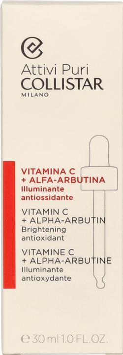 Actual product image Collistar Pure Actives Vitamin C + Alpha-Arbutin (30 ml)
