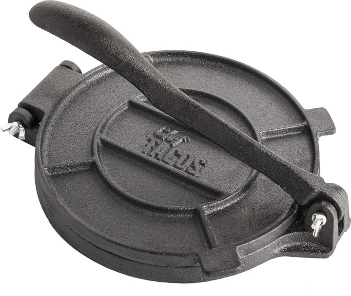 Actual product image Chef Tacos Cast Iron Tortilla Press 20cm