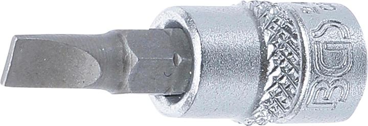 Actual product image BGS Bit Socket 6.3 mm (1/4") Drive Slot SL 5.5 mm (Inner square)