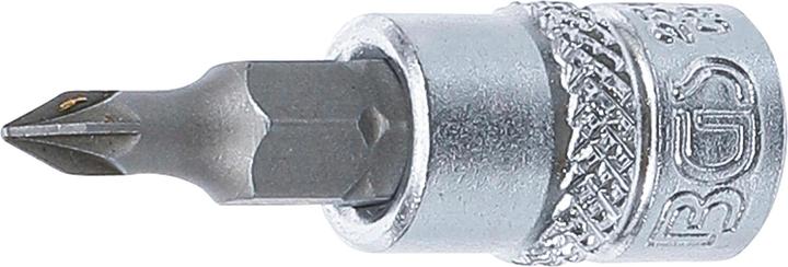 Produktbild BGS Bit-Einsatz Antrieb Innenvierkant 6,3 mm (1/4") Kreuzschlitz PZ0 (Innenvierkant)