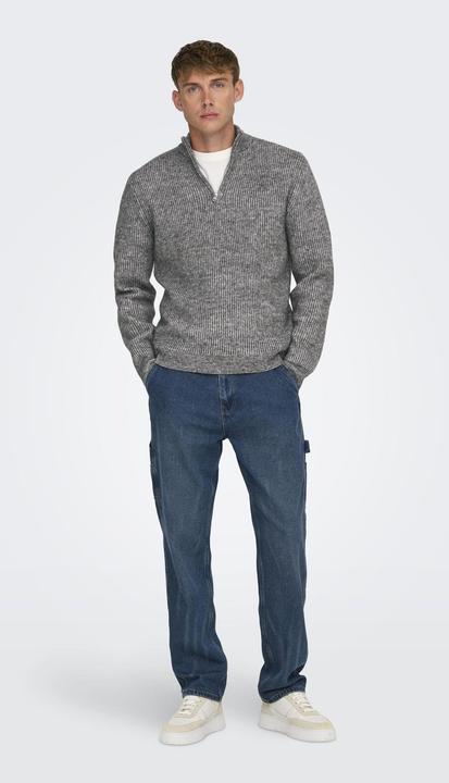 Produktbild Only & Sons ONSTEGAN Pullover Halber Reissverschluss (L)