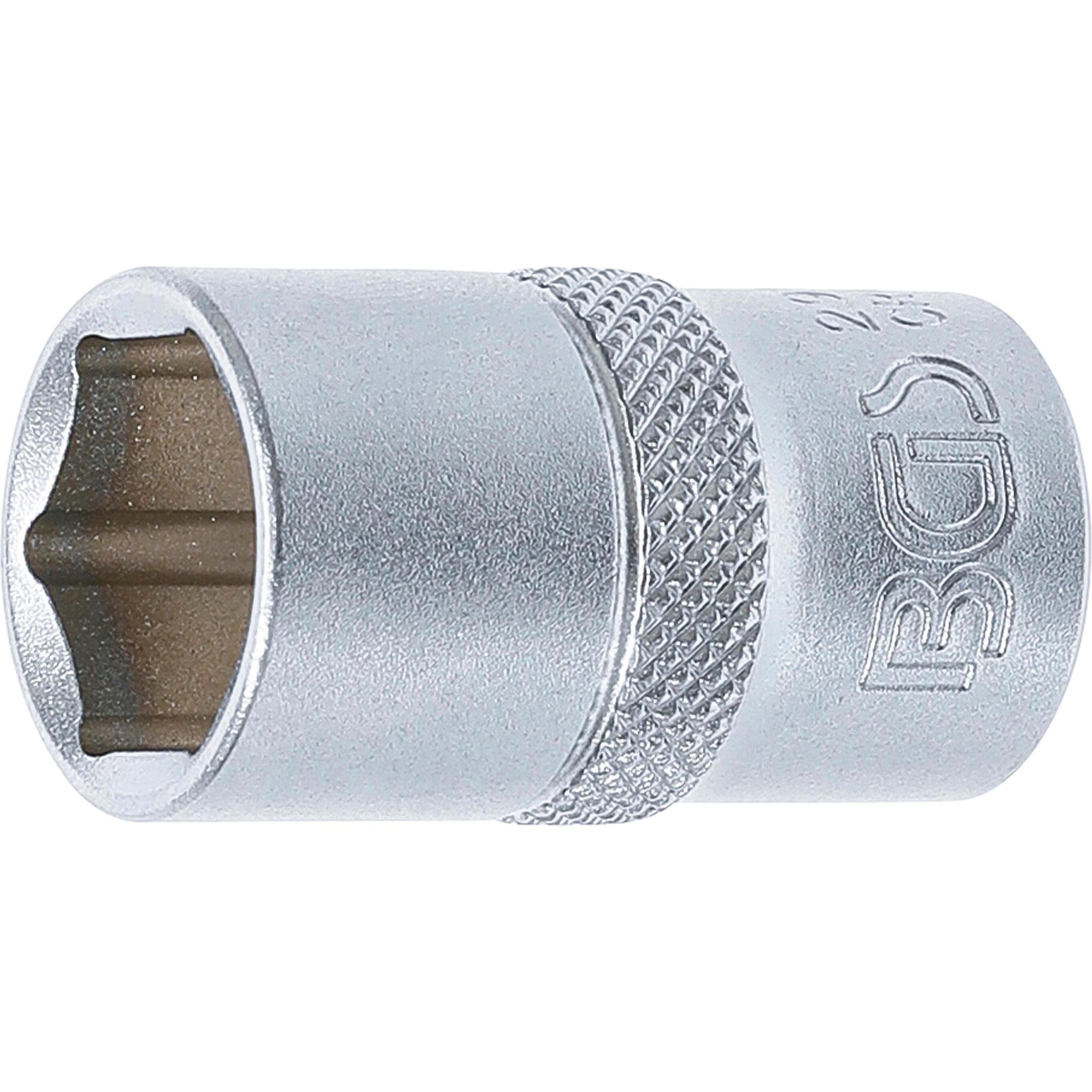 BGS, Steckschlüssel + Stecknuss, Steckschlüssel-Einsatz Sechskant Antrieb Innenvierkant 12,5 mm (1/2") SW 16 mm (16 mm)