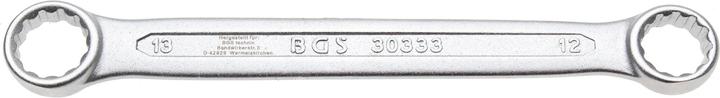 Image du produit BGS Clé polygonales double embouts extra plate 12 x 13 mm (12 mm, 13 mm)