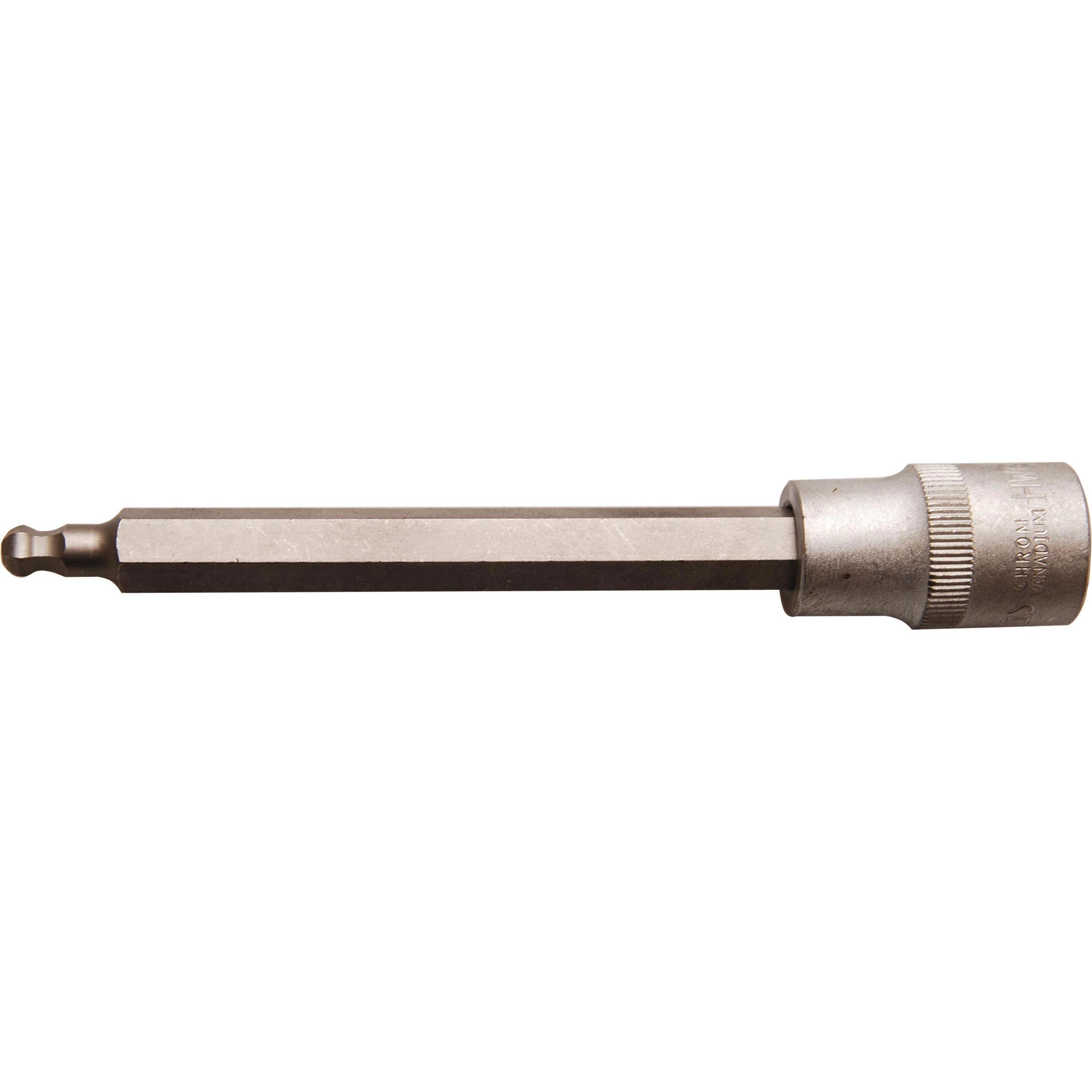 BGS, Bits, Bit-Einsatz Länge 140 mm 12,5 mm (1/2") Innensechskant mit Kugelkopf 5 mm (12,5 mm)
