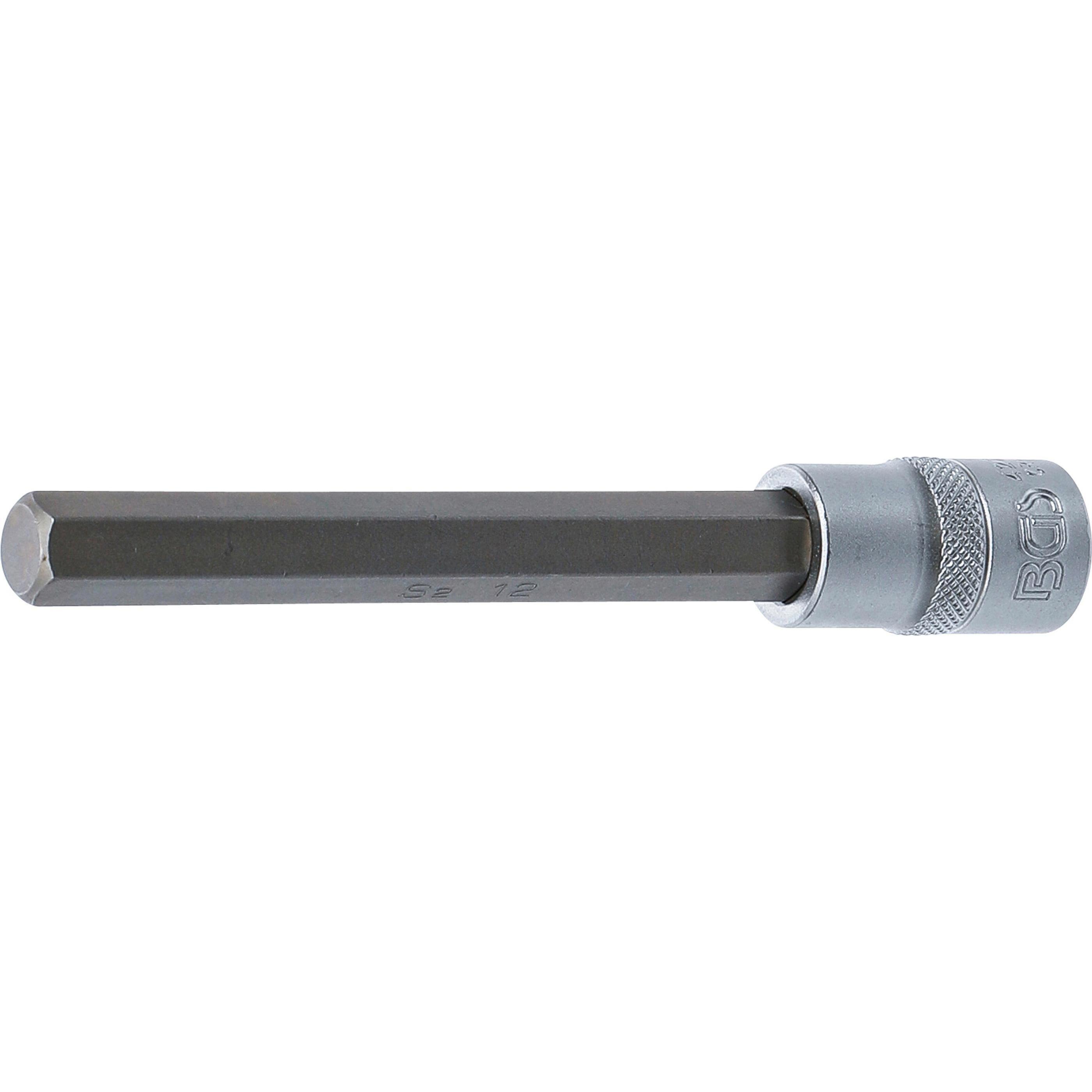 BGS, Bits, Bit-Einsatz Länge 140 mm Antrieb Innenvierkant 12,5 mm (1/2") Innensechskant 12 mm (12,5 mm)