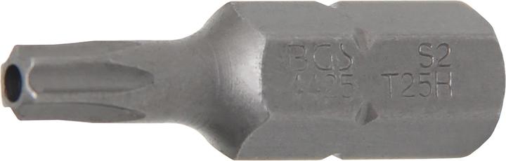Actual product image BGS Bit length 30 mm 8 mm (5/16") Drive T-Star tamperproof (for Torx) T25 (T25)