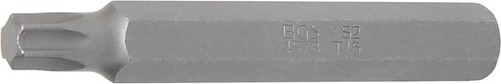 Actual product image BGS Bit length 75 mm 10 mm (3/8") Drive T-Star (for Torx) T45 (Bit holder)