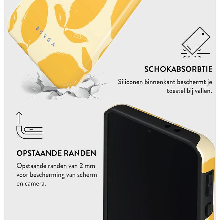 Actual product image Burga Tough Case Samsung Galaxy A36 - Lemon Tart (Samsung Galaxy A36)