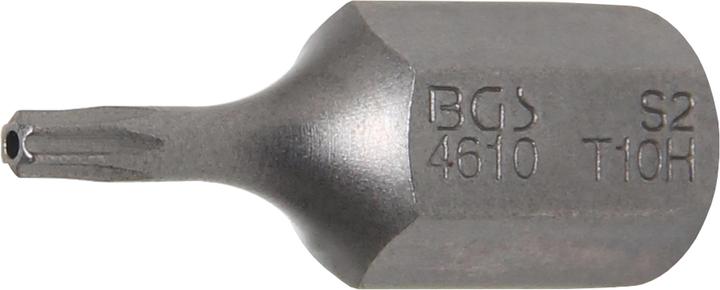 Actual product image BGS Bit 10 mm (3/8") Drive T-Star tamperproof (for Torx) T10 (T10)