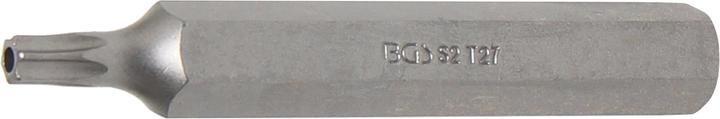 Actual product image BGS Bit length 75 mm 10 mm (3/8") Drive T-Star tamperproof (for Torx) T27 (Bit holder)