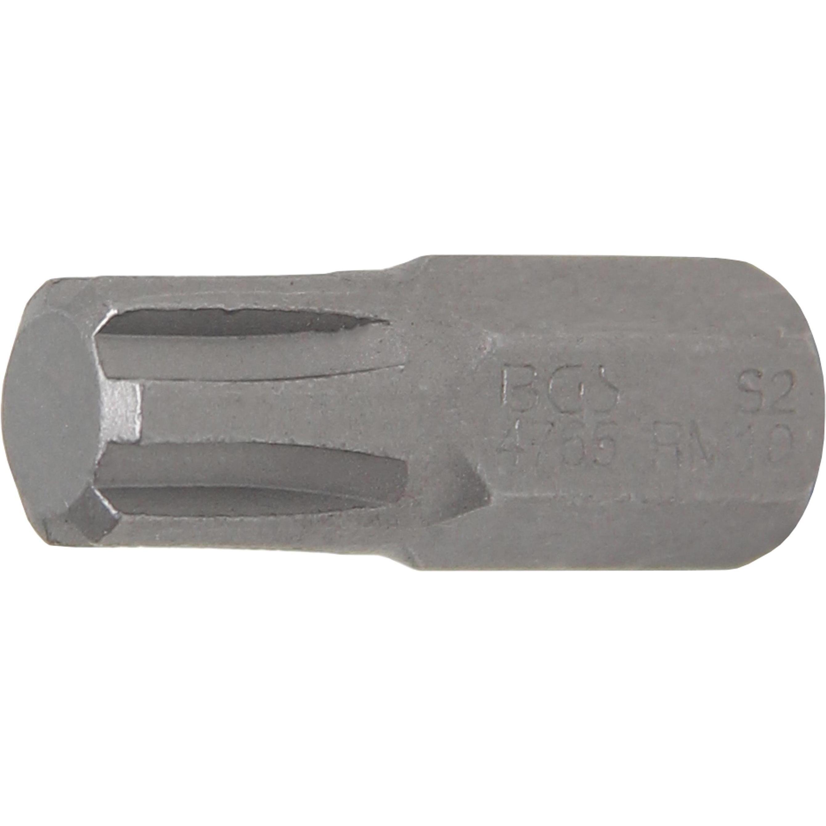 BGS, Bits, Bit Antrieb Aussensechskant 10 mm (3/8") Keil-Profil (für RIBE) M10 (M10)