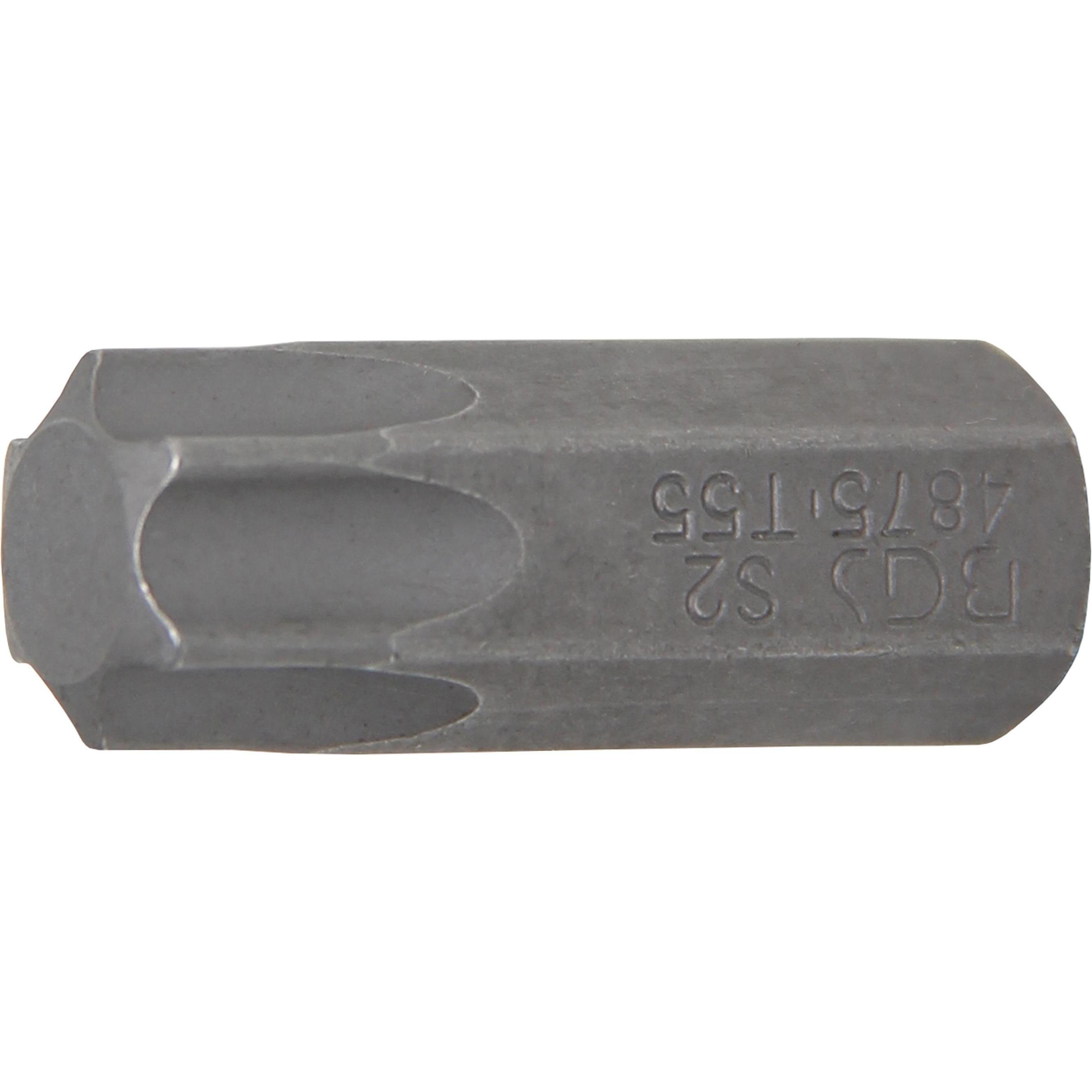 BGS, Bits, Bit Antrieb Aussensechskant 10 mm (3/8") T-Profil (für Torx) T55 (10 mm (3/8"), 12,5 mm (1/2"))