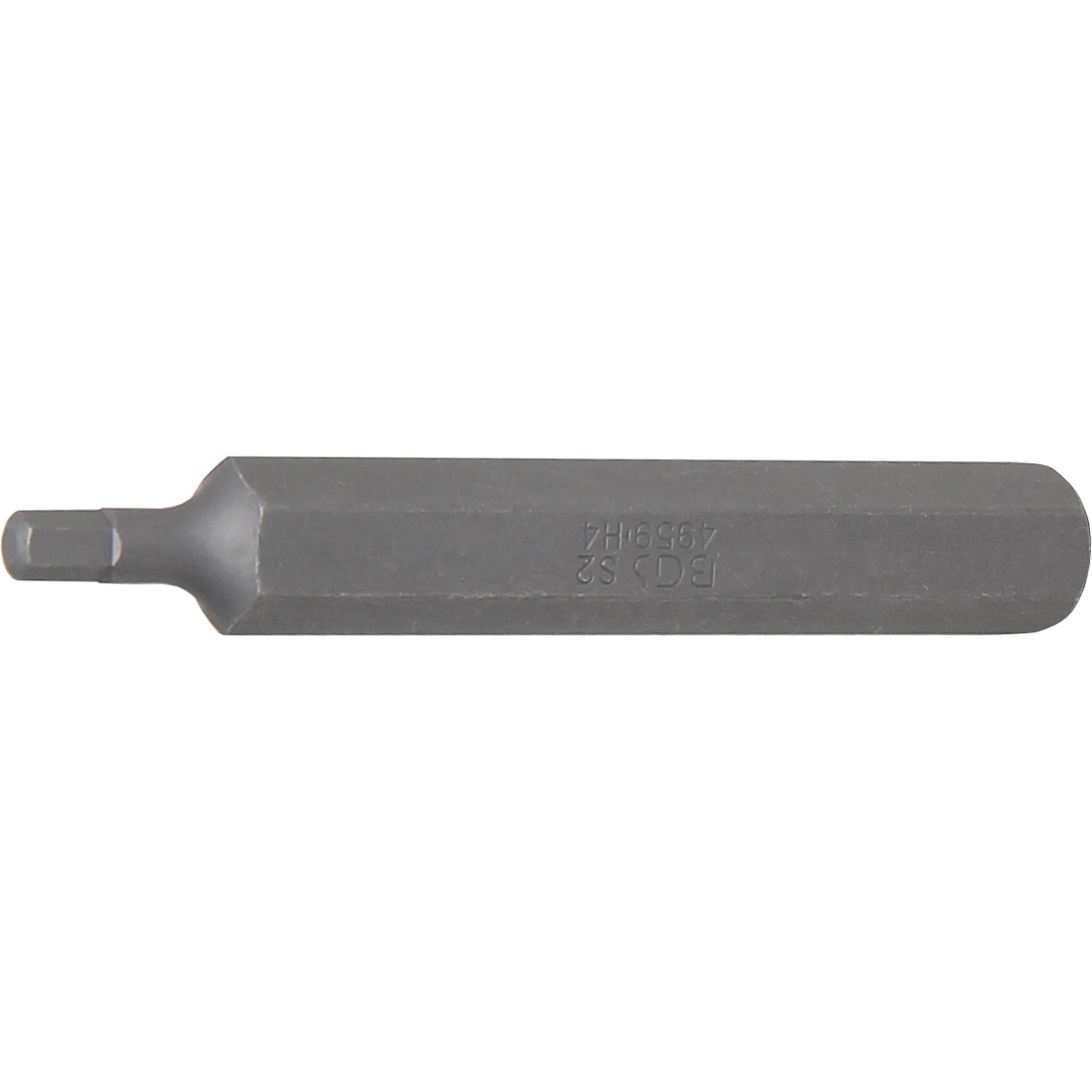 BGS, Bits, Bit Länge 75 mm Antrieb Aussensechskant 10 mm (3/8") Innensechskant 4 mm (10 mm (3/8"), 12,5 mm (1/2"))