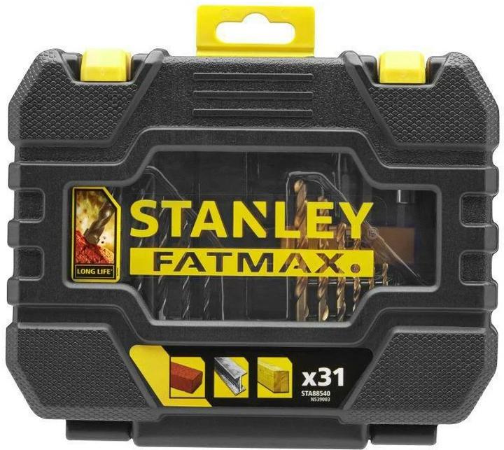 Produktbild Stanley Bit-Bohrer-Set im Koffer (6 mm, 1.5 mm, 7 mm, 3 mm, 5 mm, 8 mm, 2.5 mm, 3.5 mm, 2 mm, 4 mm)