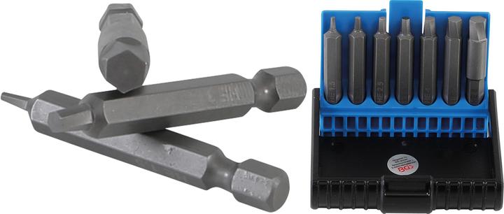 Actual product image BGS Screw Extractor Set for damaged internal Hexagon 1.5 - 6 mm 7 pcs.