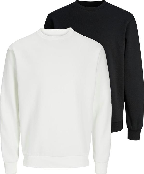 Image du produit Jack & Jones - Bradley - Sweatshirt - 2er Pack (M Schwarz / weiss) (M)