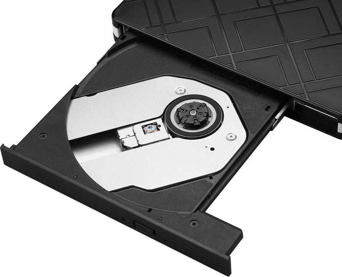 Produktbild Ueli Express Externer DVD Brenner mit USB-C und USB Anschluss (DVD Brenner)