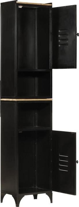 Actual product image VidaXL Iron bathroom cabinet and