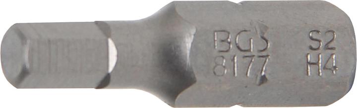 Actual product image BGS Bit 6.3 mm (1/4") Drive internal Hexagon 4 mm (6.3 mm)