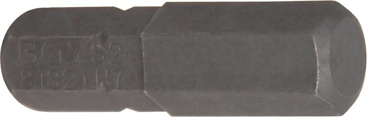 Actual product image BGS Bit 6.3 mm (1/4") Drive internal Hexagon 7 mm (6.3 mm)