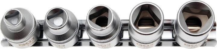 Actual product image BGS 3-pt Socket Set M5 - M12 (8 - 16,5 mm) 5 pcs.