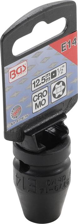 Actual product image BGS Impact Socket E-Star 12.5 mm (1/2") Drive E14