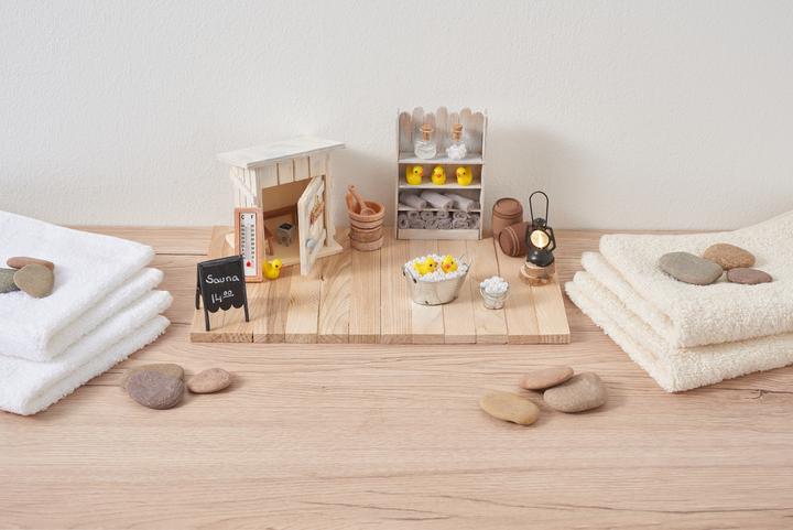 Produktbild VBS Holzfass mit 4 Ringen Höhe ca. 3cm