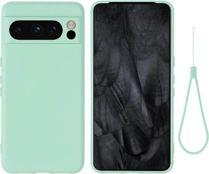 Cover-Discount Google Pixel 8 Pro - Silikon Gummi Hülle grün (Google Pixel 8 Pro)