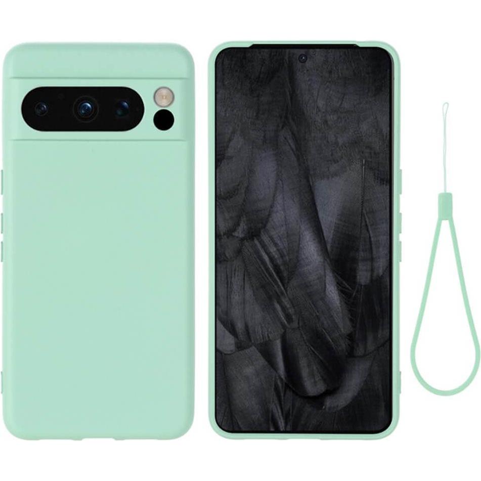 Cover-Discount Google Pixel 8 Pro - Silikon Gummi Hülle grün (Google Pixel 8 Pro), Smartphone Hülle, Grün
