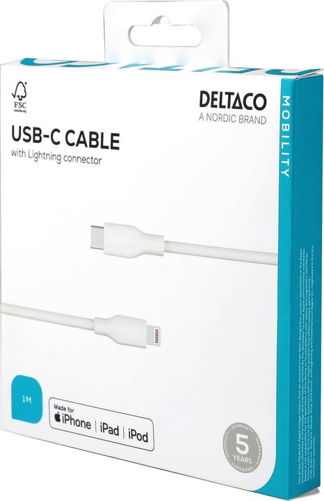 Produktbild Deltaco IPLH-451-1 (1 m, USB 2.0)